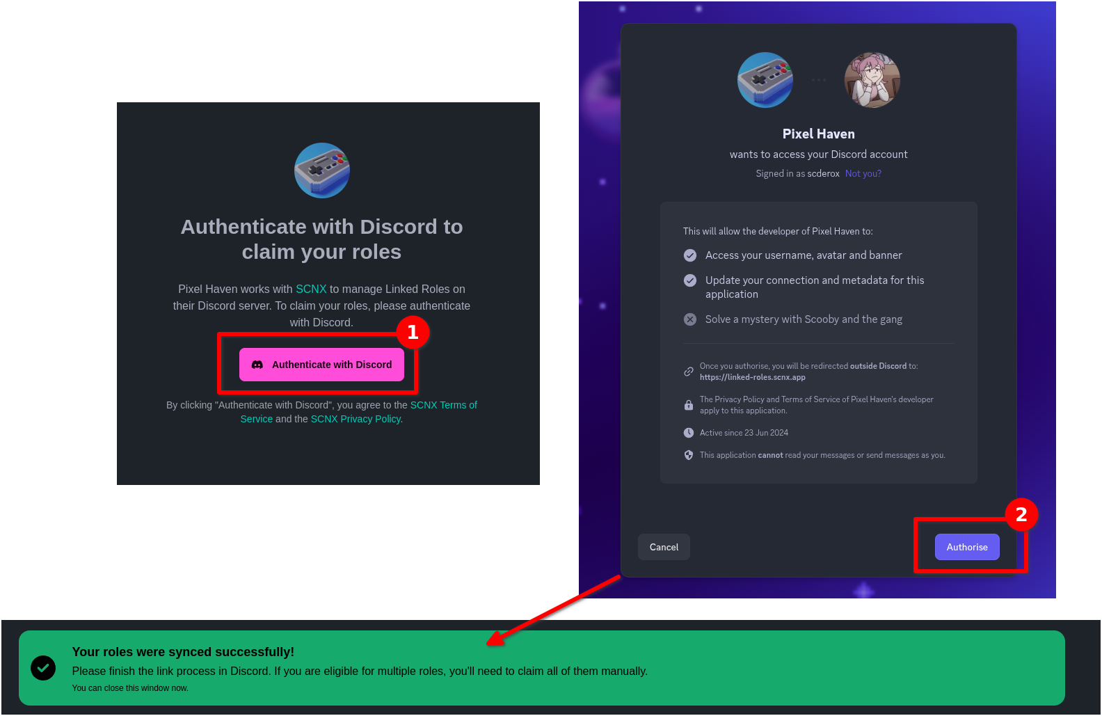 So autorisierst du dein Konto